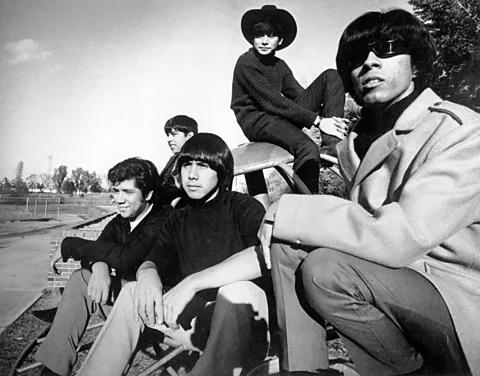 Getty Images Rudy Martinez – later known as Question Mark – became the band's charismatic lead singer (Credit: Getty Images)