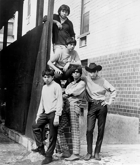Getty Images The Mysterians played Beatles and Stones covers throughout 1965 before sitting down to write their future number one single (Credit: Getty Images)
