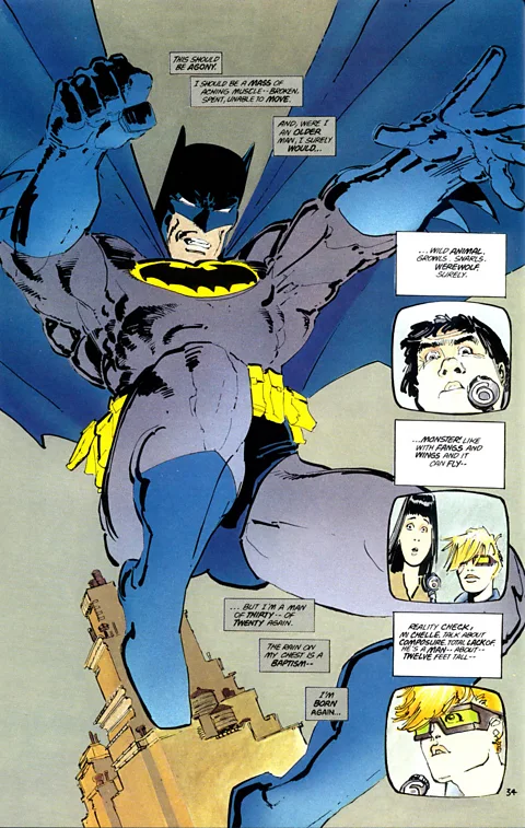 DC Comics Frank Miller was commissioned by DC to breathe new life into the character of Batman (Credit: DC Comics)