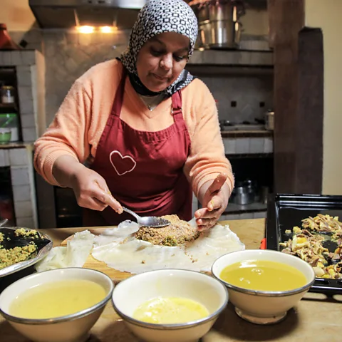 Andrew Zimmern Zimmern was the only man ever allowed into the kitchen of Riad Laaroussa (Credit: Andrew Zimmern)