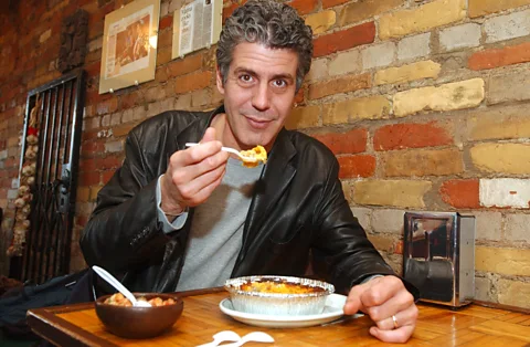 Getty Images Bourdain was famous for his bad-boy persona and championing of global food cultures (Credit: Getty Images)
