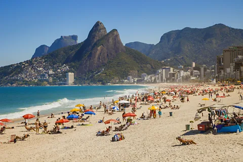 Getty Images Brazil's warm climate and outdoor lifestyle are part of the appeal for many expats (Credit: Getty Images)