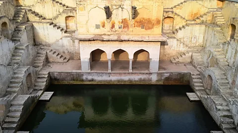 Ankit Mishra Panna Meena Ka Kund in Jaipur, India was historically a primary water source. After its revival in the late 1990s, it is used by locals only for bathing (Credit: Ankit Mishra)