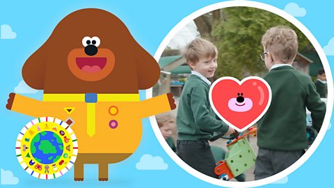 The Making Friends Badge: How parents can encourage sharing and turn taking