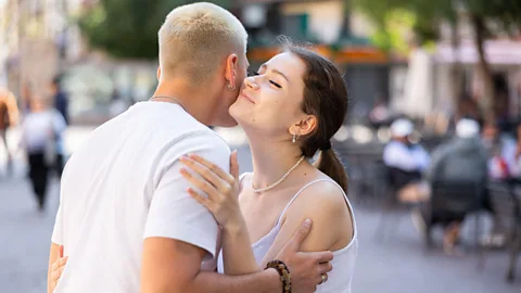 Alamy Shoulder bumps and cheek kisses are a way of life (Credit: Alamy)