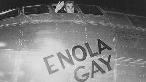 what island did the enola gay take off from
