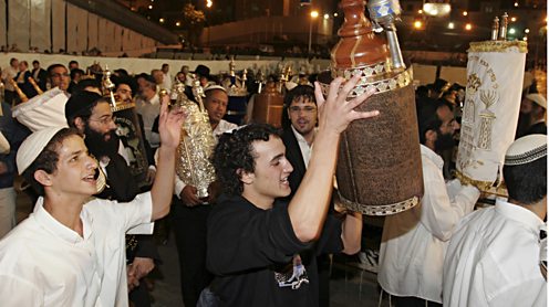Simchat Torah (rejoicing with the Torah).