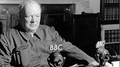 On 1 October 1939 Winston Churchill gave his first wartime broadcast.