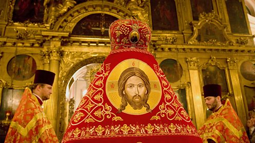 Russian Orthodox Easter service