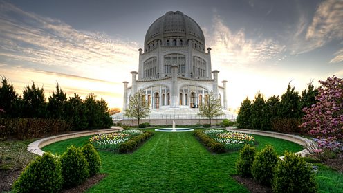 Baha/i House of Worship in Wilmette, Illinois