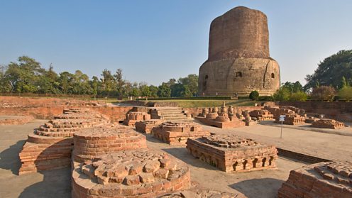 The 5th Century Dhamekh Stupa, Sarnath