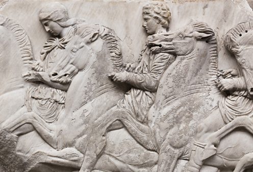 Detail of the Elgin Marbles