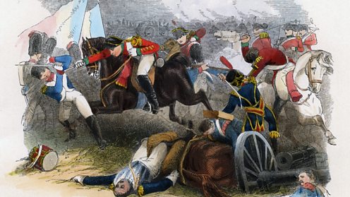 British forces under Wellington's command routed the French at Salamanca.