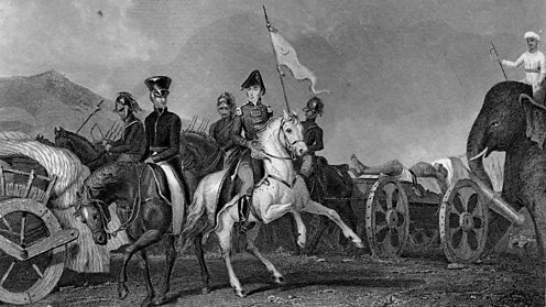 Wellington defeats Indian leader Dhoondiah Waughat the Battle of Conaghull in India.
