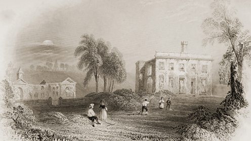 Dangan Castle, childhood home of the Duke of Wellington, Arthur Wellesley