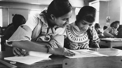Asian schoolchildren in 1970s