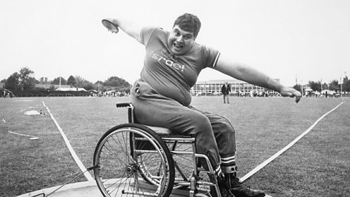 1972 Heidelberg paralympics discus event