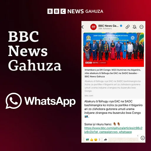 BBC Gahuza WhatsApp