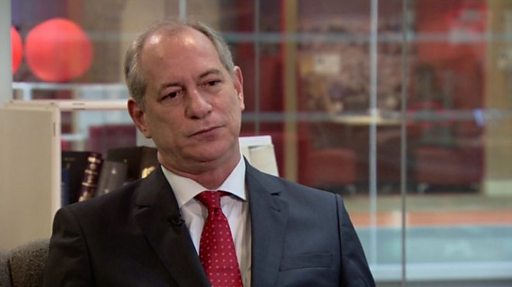 Candidatura de Lula desservi o para o Brasil diz Ciro Gomes