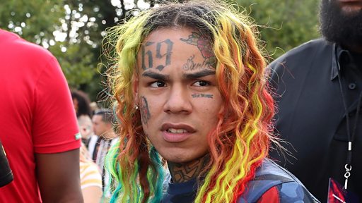 Rapper 6ix9ine has $200k charity donation rejected - BBC News