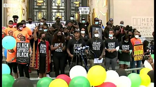 米奴隷解放記念日の6月19日 連邦祝日に制定 バイデン大統領が法案に署名 cニュース