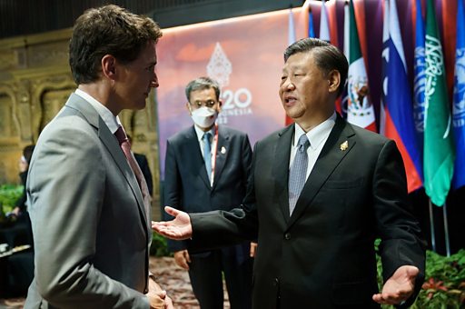 特鲁多被习近平“教训”：G20印尼峰会罕有视频反映的中加关系- BBC News 中文