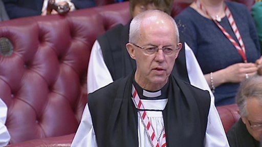 Canterbury Başpiskoposu, göç yasasının İngiltere’nin itibarını zedeleyeceğini söyledi