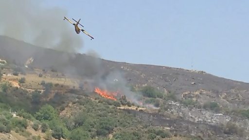 Πυρκαγιά στην Ελλάδα: Δύο πιλότοι σκοτώθηκαν σε συντριβή πυροσβεστικού αεροσκάφους