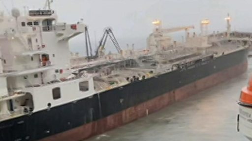 El crucero P&O Britannia naufraga durante una tormenta en Mallorca