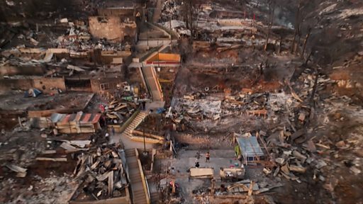 Incendios forestales chilenos: más de 100 muertos en la región de Valparaíso