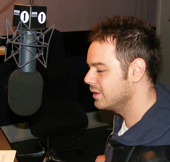 BBC Radio 1 - Vernon Kay, Vernon's guests - Danny Dyer.