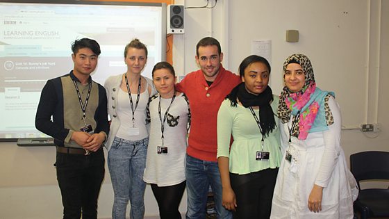 ESOL students at Bromley College