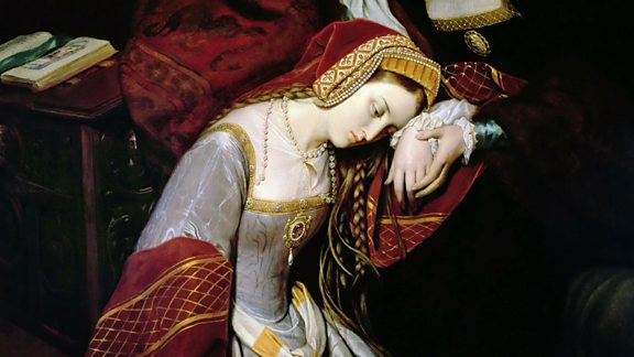 Anne Boleyn awaits her fate in the Tower of London.