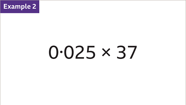 How to multiply decimals - BBC Bitesize