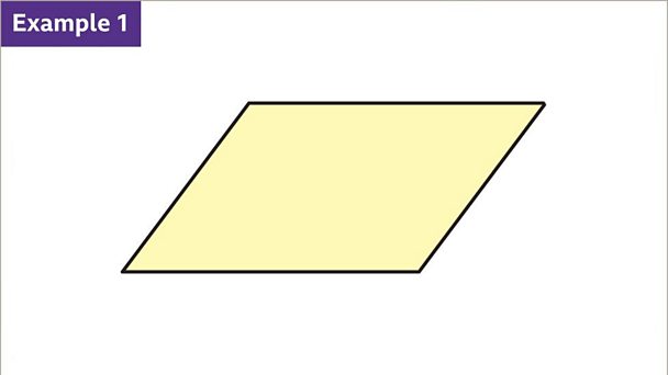 Area of parallelograms - KS3 Maths - BBC Bitesize - BBC Bitesize