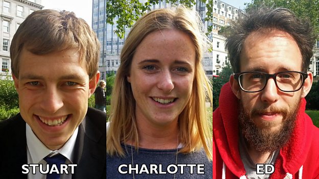 Londoners talking about clothes