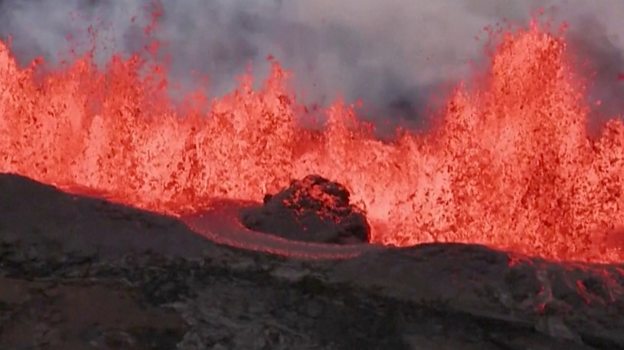 Mauna Loa Eruption Whats Happening Inside The Worlds Biggest Volcano Bbc News