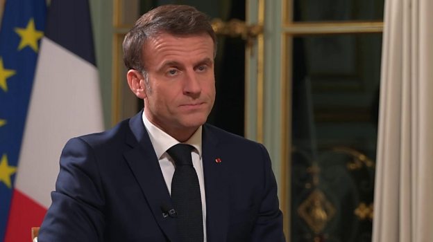 Macron Calls On Israel To Stop Killing Gaza's Women And Babies - BBC News