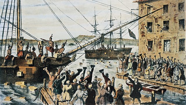 Image result for boston tea party paintings
