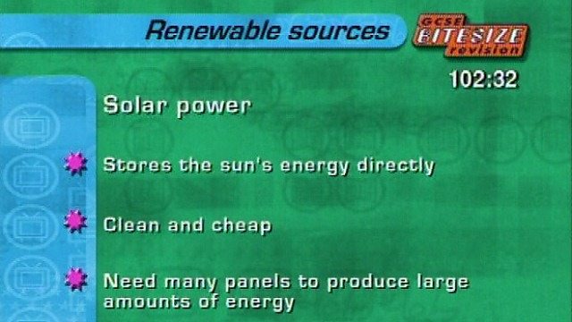 Non Renewable Energy Gcse Bitesize
