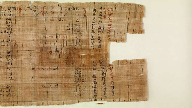 c Radio 4 A History Of The World In 100 Objects The Beginning Of Science And Literature 1500 700 Rhind Mathematical Papyrus