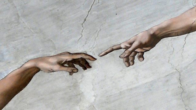 holding hands with god