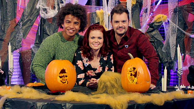 The Vamps, Halloween Pumpkin Carving and Barney's Bike Challenge