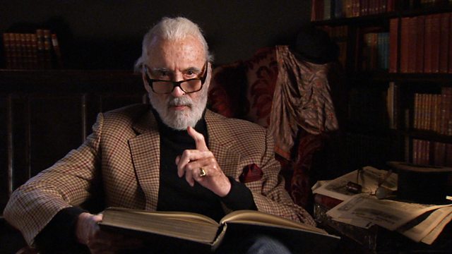 BBC Four - Timeshift, Series 13, How to Be Sherlock Holmes: The Many Faces  of a Master Detective, Web exclusive: Christopher Lee reads The Final  Problem