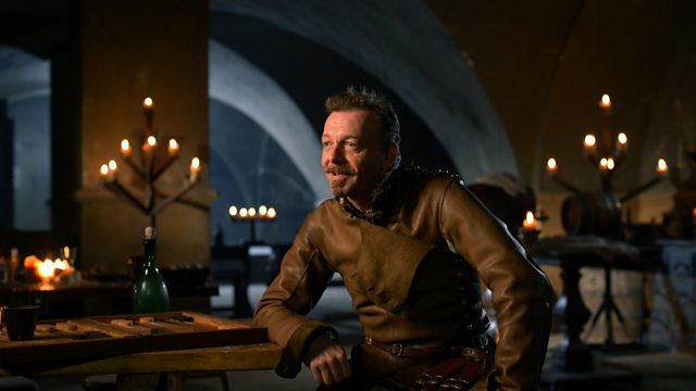 Bbc One The Musketeers Series 1 Hugo Speer Unwraps Captain Treville