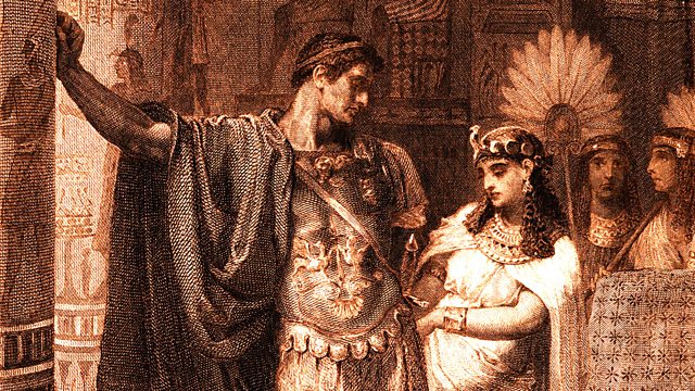 cleopatra and julius caesar painting