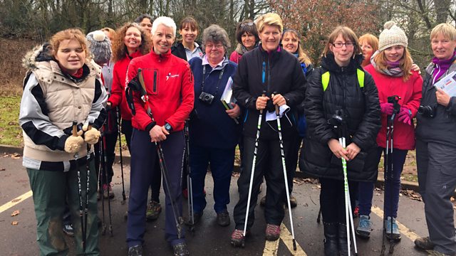 Image result for clare balding nordic walking