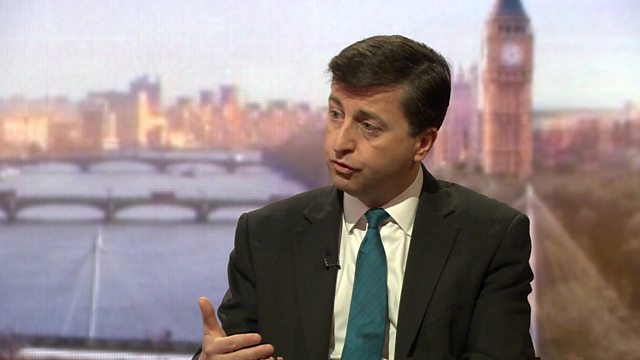 BBC One - The Andrew Marr Show, 29/03/2015, Douglas Alexander: This Is ...