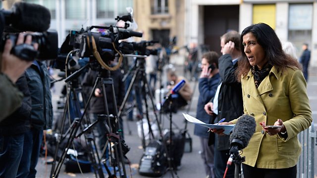 BBC Radio 4 - The Media Show, Media coverage of events in Paris