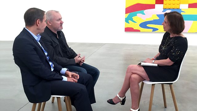 Damien Hirst and Jeff Koons Side by Side: The Interview